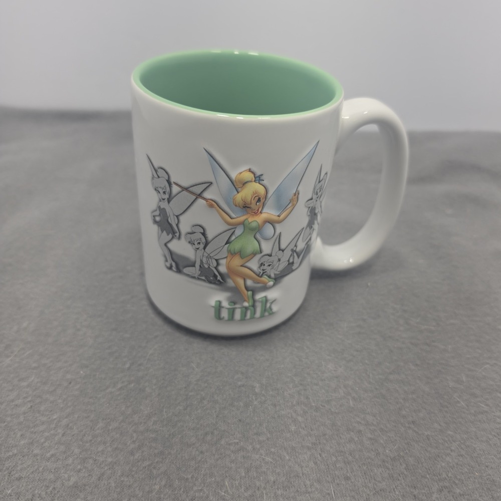 Disneyland Resort Parks Walt Disney 3D Tink Mug Tinker Bell Coffee Cup  G